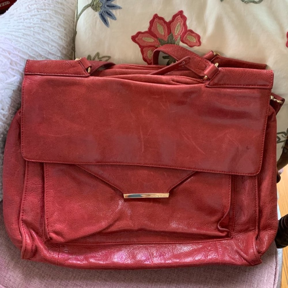 Vince Camuto Laptop Bag (Red)